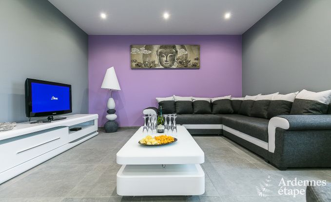 Maison de vacances avec piscine, wellness et de nombreux jeux, � Paliseul pour 28 personnes en Ardenne