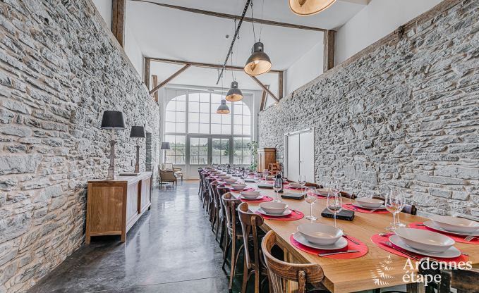 Villa de Luxe � Paliseul pour 26 personnes en Ardenne