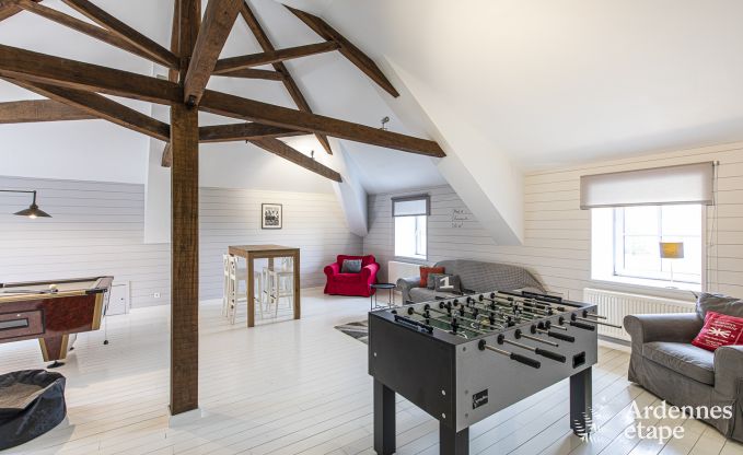 Maison de vacances � Paliseul pour 16/22 personnes en Ardenne