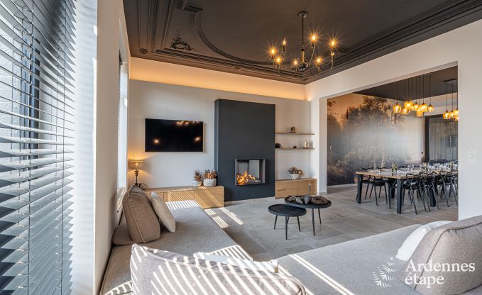 Maison de vacances moderne � Paliseul pour 14 personnes avec piscine et salle de jeux � Redu en Ardenne