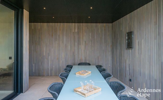 Maison de vacances moderne � Paliseul pour 14 personnes avec piscine et salle de jeux � Redu en Ardenne