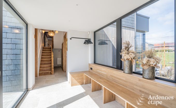 Maison de vacances moderne � Paliseul pour 14 personnes avec piscine et salle de jeux � Redu en Ardenne