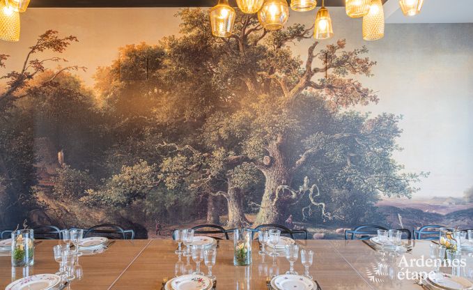 Maison de vacances moderne � Paliseul pour 14 personnes avec piscine et salle de jeux � Redu en Ardenne