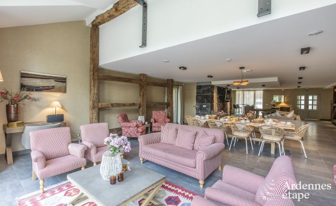 Maison de vacances � Paliseul pour 10 personnes en Ardenne
