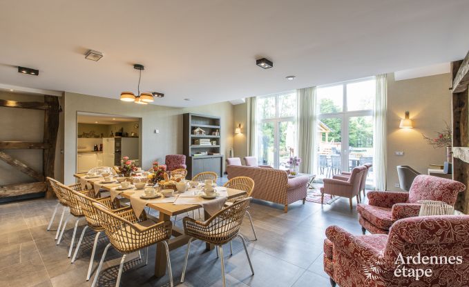 Maison de vacances � Paliseul pour 10 personnes en Ardenne