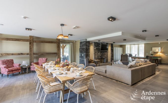 Maison de vacances � Paliseul pour 10 personnes en Ardenne