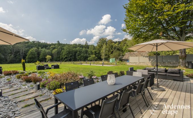 Maison de vacances � Paliseul pour 10 personnes en Ardenne