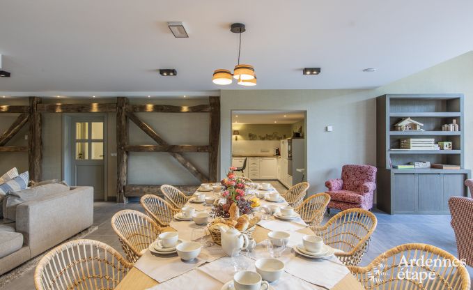 Maison de vacances � Paliseul pour 10 personnes en Ardenne