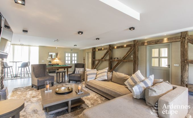 Maison de vacances � Paliseul pour 10 personnes en Ardenne