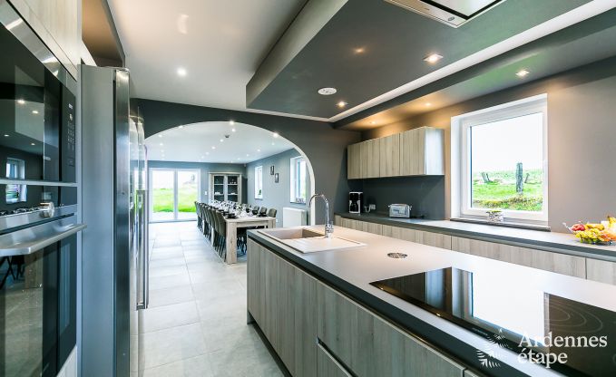 Maison de vacances avec piscine, wellness et jeux  Paliseul pour 14 personnes en Ardenne