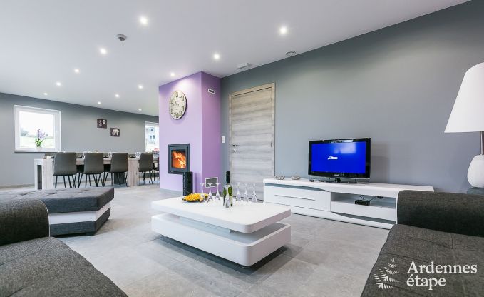 Maison de vacances avec piscine, wellness et jeux  Paliseul pour 14 personnes en Ardenne