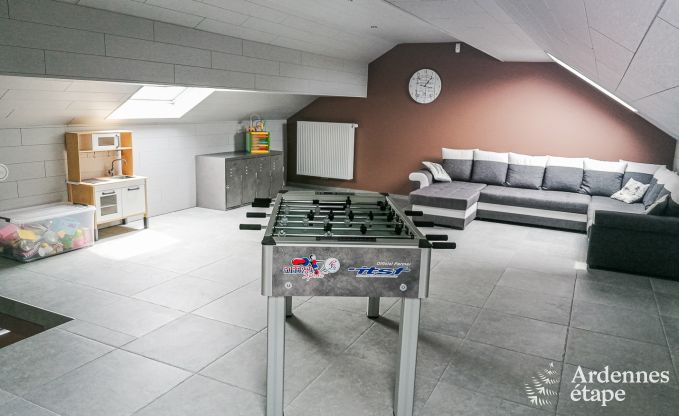 Maison de vacances avec piscine, wellness et jeux  Paliseul pour 14 personnes en Ardenne