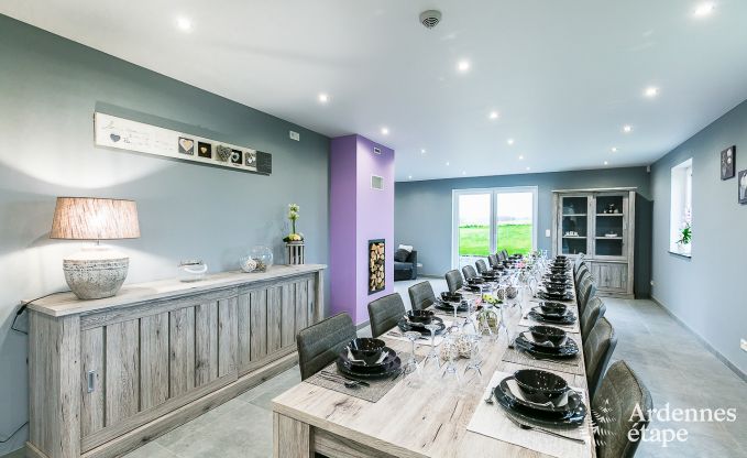 Maison de vacances avec piscine, wellness et jeux  Paliseul pour 14 personnes en Ardenne