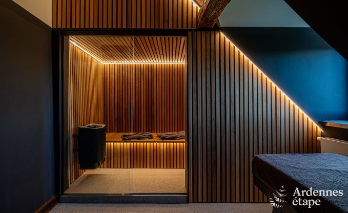 Maison de ma�tre romantique avec sauna et bain � remous pour 2 personnes � Petit-Rechain, Ardenne