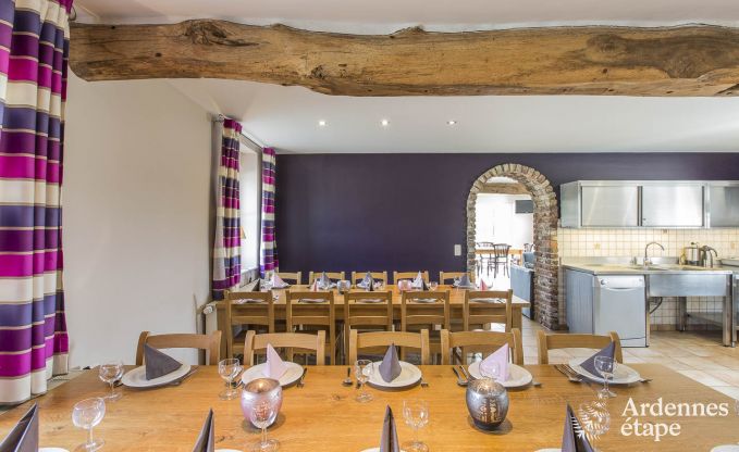 Maison de vacances � Plombi�res pour 20/22 personnes en Ardenne