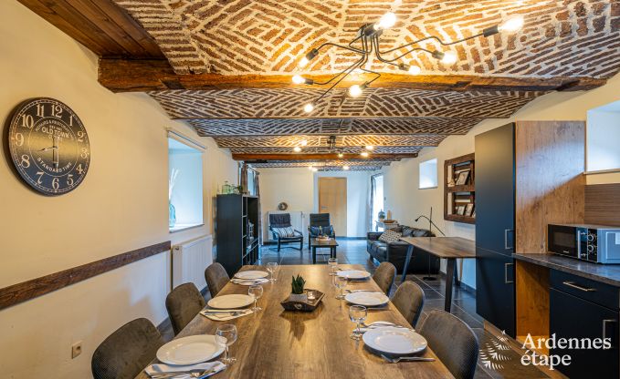 Vacances � la ferme � Plombi�res pour 12 personnes en Ardenne