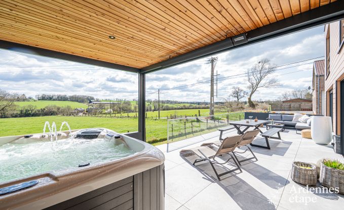 Maison de vacances de luxe � Plombi�res : villa pour 6 personnes avec jacuzzi, 3 chambres et jardin priv�