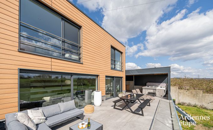 Maison de vacances de luxe � Plombi�res : villa pour 6 personnes avec jacuzzi, 3 chambres et jardin priv�