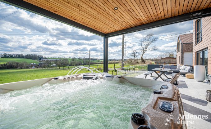 Maison de vacances de luxe � Plombi�res : villa pour 6 personnes avec jacuzzi, 3 chambres et jardin priv�