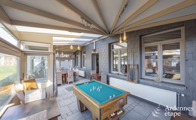 Maison de vacances � Polleur pour 36 personnes en Ardenne