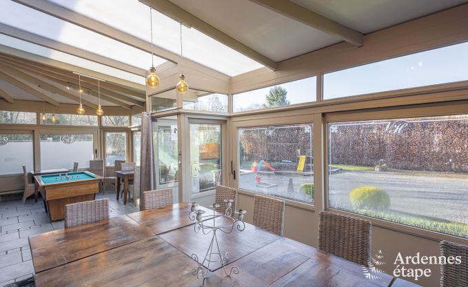 Maison de vacances � Polleur pour 36 personnes en Ardenne