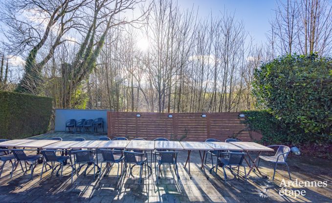 Maison de vacances � Polleur pour 36 personnes en Ardenne