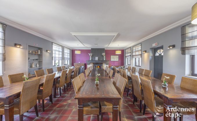 Maison de vacances � Polleur pour 36 personnes en Ardenne
