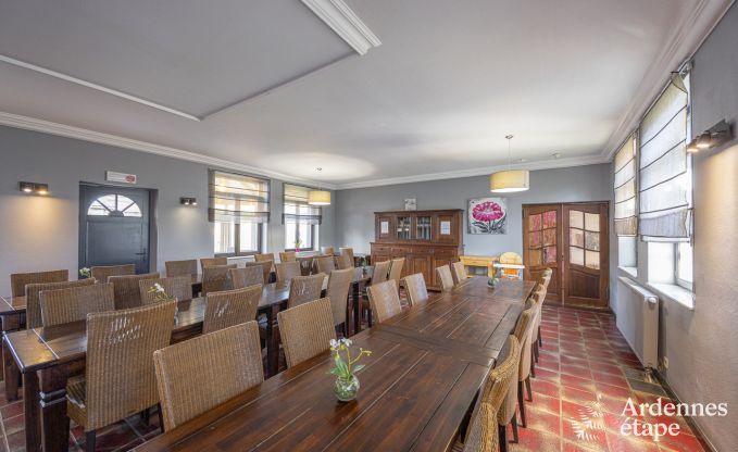 Maison de vacances � Polleur pour 26 personnes en Ardenne
