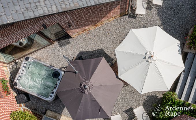 Gite avec sauna et jacuzzi � Profondeville pour 4/6 personnes en Ardenne