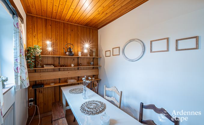 Gite avec sauna et jacuzzi � Profondeville pour 4/6 personnes en Ardenne