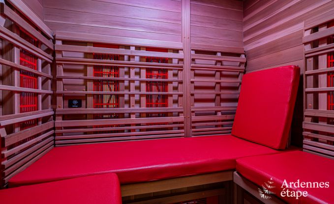 Exceptionnelle maison de charme  Profondeville pour 4 personnes avec jacuzzi, cabine infrarouge et ponton sur la Meuse