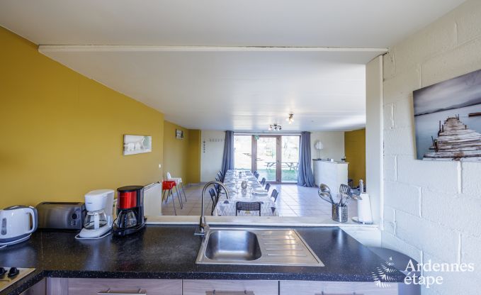 Maison de vacances � Prouvy pour 14 personnes en Ardenne
