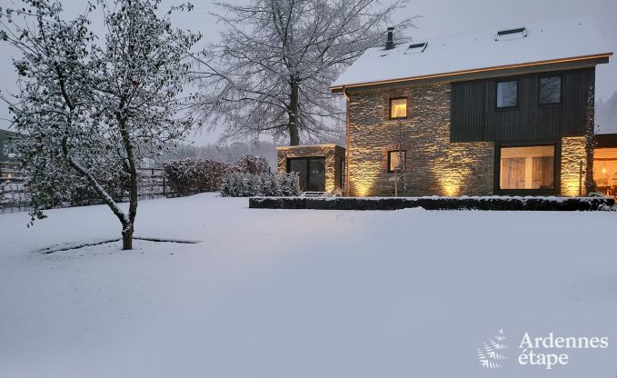 Villa de Luxe  Recht pour 8 personnes en Ardenne