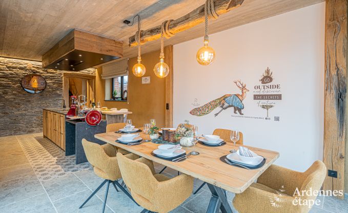 Villa de Luxe � Recht pour 8 personnes en Ardenne