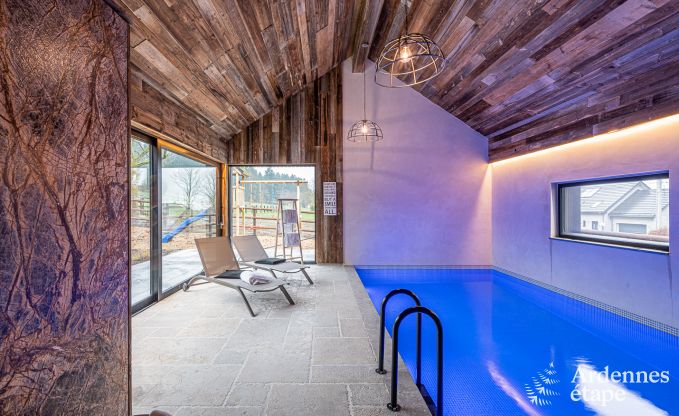 Villa de Luxe � Recht pour 8 personnes en Ardenne