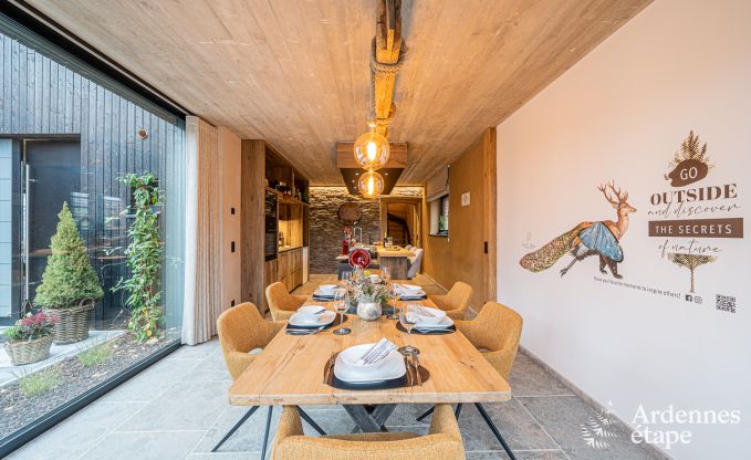 Villa de Luxe � Recht pour 8 personnes en Ardenne