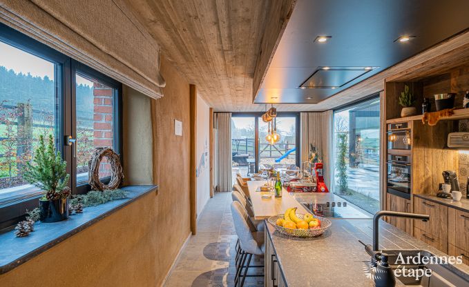 Villa de Luxe � Recht pour 8 personnes en Ardenne