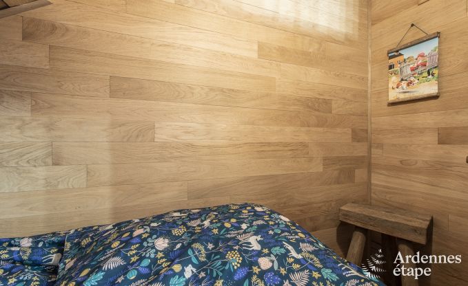 Cottage convivial pour 4 personnes � Redu avec tankuzzi (hottub), terrasse couverte et jardin priv�