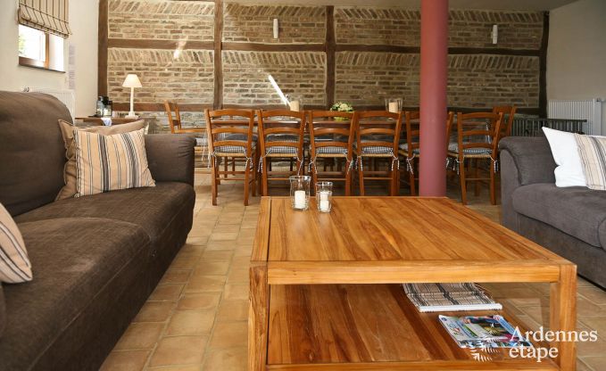 Maison de vacances � Redu pour 15 personnes en Ardenne