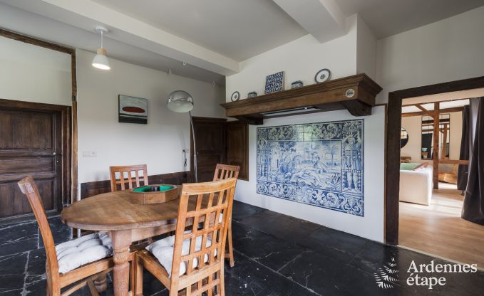 Maison de vacances avec jardin, barbecue et chemin�e � Redu, Ardenne