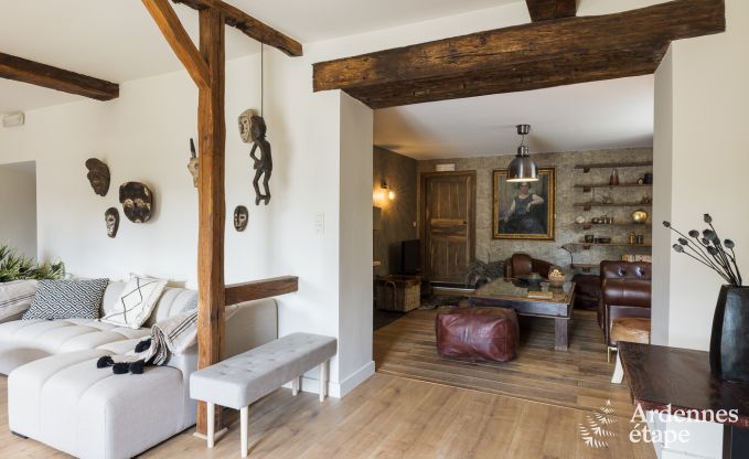 Maison de vacances avec jardin, barbecue et chemin�e � Redu, Ardenne