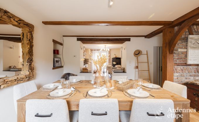 Maison de vacances avec jardin, barbecue et chemin�e � Redu, Ardenne