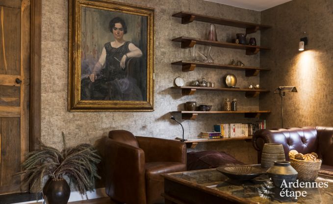 Maison de vacances avec jardin, barbecue et chemin�e � Redu, Ardenne