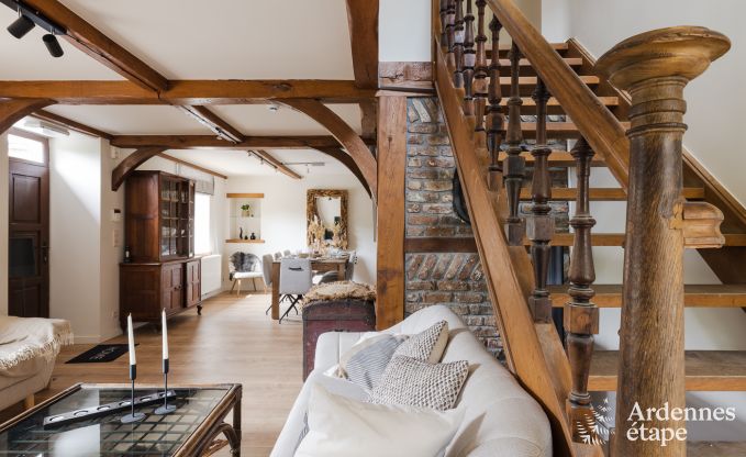 Maison de vacances avec jardin, barbecue et chemin�e � Redu, Ardenne