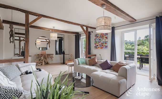 Maison de vacances avec jardin, barbecue et chemin�e � Redu, Ardenne