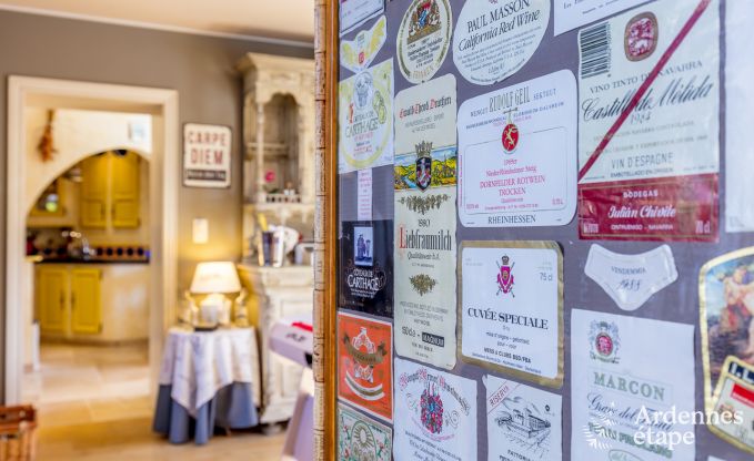 Villa haut de gamme � Redu, Ardenne, 9 personnes, piscine ext�rieure, sauna, hammam, jacuzzi int�rieur et ext�rieur, jardin priv�, �quipements complets