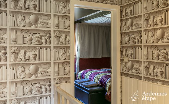 Villa haut de gamme � Redu, Ardenne, 9 personnes, piscine ext�rieure, sauna, hammam, jacuzzi int�rieur et ext�rieur, jardin priv�, �quipements complets