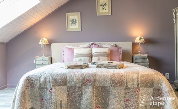 Villa haut de gamme � Redu, Ardenne, 9 personnes, piscine ext�rieure, sauna, hammam, jacuzzi int�rieur et ext�rieur, jardin priv�, �quipements complets