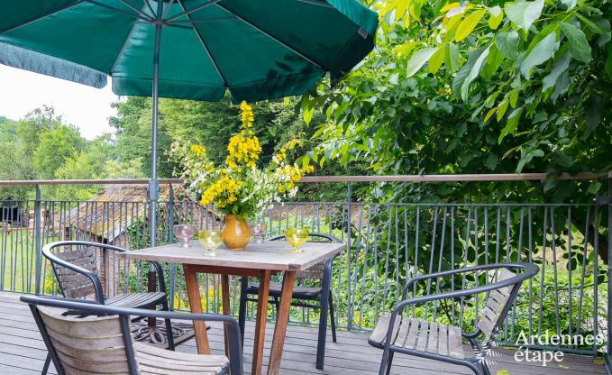 Maison de vacances  Rendeux, Ardenne, 6 personnes, 2 chambres, jardin priv, quipements bb, terrasse avec barbecue