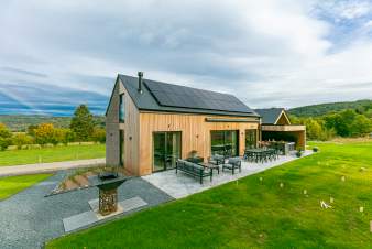 Gîte contemporain pour 9 personnes à louer en Ardenne (Rendeux)